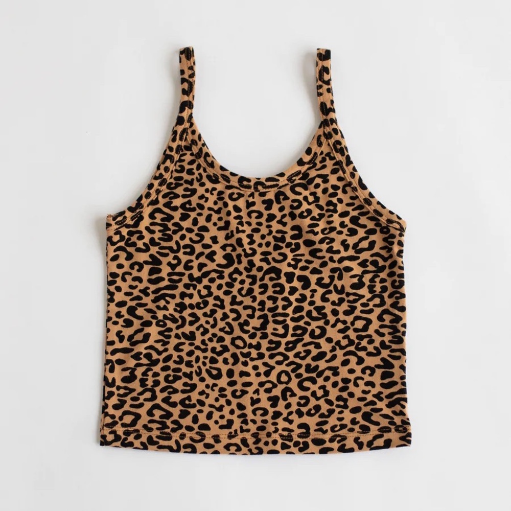 ARQ CROP TANK (Animal Print)